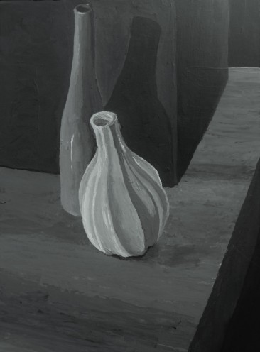 Leaning vase